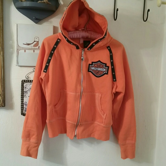 Yoffe-Harley Davidson Jackets & Blazers - Harley-Davidson LAST ONE hooded jacket by Yoffe